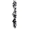 Image de Boland - Boa 50 g Party zwart/wit Wit - Volwassenen - Unisex - Showgirl - Glitter and Glamour