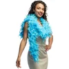 Image de Boland - Boa 50 g turquoise Blauw - Volwassenen - Unisex - Showgirl - Glitter and Glamour