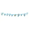Image de Boland - Kartonnen letterslinger 'Hello boy!' - Geen thema - Babyshower