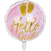 Image de Boland - Folieballon 'Hello girl!' - Multi - Folieballon