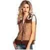 Image de Boland - Gilet Western camel (M) - Volwassenen - Cowboy - Cowboy - Indiaan