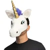 Image de Boland - Pluchen masker Eenhoorn - Volwassenen - - Funny - Cosplay