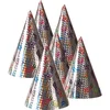 Image de Boland - Set 6 holografische hoedjes - Één maat - Kinderen en volwassenen - Unisex -