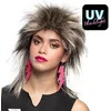Image de Boland - Paar oorbellen Flash neonroze Roze - Volwassenen - Vrouwen - Rocker - 80's & 90's - Disco