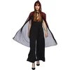 Image de Boland - Cape Night sky rood - Volwassenen - Tovenaar - Halloween - Horror - Vampier