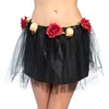 Image de Boland - Tutu Day of the Dead (M/L) - Volwassenen - Day of the dead - Halloween rokje - Dia de los muertos