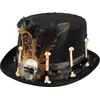 Image de Boland - Hoed Voodoo Nana Zwart - 58 - Volwassenen - Unisex - Halloween accessoire - Horror