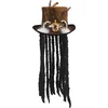 Image de Boland - Hoed Voodoo Buluku Bruin - 58 - Volwassenen - Mannen - Halloween accessoire - Horror