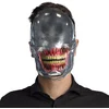 Image de Boland - Masker Mirror skull Zilver - Volwassenen - Alien - Halloween en Horror- Sciencefiction