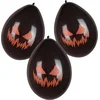 Image de Boland - Set 6 latex ballonnen Creepy pumpkin - Multi - Knoopballon