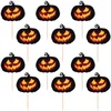 Image de Boland - Set 12 cocktailprikkers Creepy pumpkin - Horror - Horror