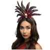 Image de Boland - Diadeem Voodoo Brigitte - Één maat - Volwassenen - Vrouwen - Tovenaar - Heks - Magie - Halloween - Cosplay - Themafeest - Carnaval