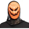 Image de Boland - Masker Pompoen met kap - Volwassenen - Pompoen - Monster - Horror - Vogelverschrikker - Halloween - Cosplay - Themafeest - Carnaval