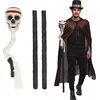 Image de Boland - Staf Skull - Halloween en Horror - Scepter - Magiër - Voodoo - Horror - Accessoire -Halloween - Themafeest - Cosplay