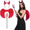 Image de Boland - Set Gevleugelde duivel - Volwassenen - Vrouwen - Duivel - Halloween - Horror - Accessoire - Verkleden