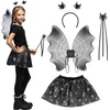 Image de Boland - Set kind Spin - Kinderen - Vrouwen - Spin - Insect - Halloween - Verkleden - Trick or Treat - Kinderfeestje