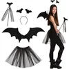 Image de Boland - Set Vleermuis - Kinderen - Vrouwen - Vleermuis - Halloween accessoire - Horror