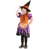 Image de Boland - Kostuum Pumpkin witch (3-4 jr) - Kinderen - Pompoen - Halloween verkleedkleding - Heks