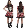 Image de Boland - Kostuum Niña Catrina (14-16 jr) - Volwassenen - Day of the dead - Halloween verkleedkleding - Day of the dead