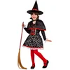 Image de Boland - Kostuum Lovely witch (10-12 jaar) - Kinderen - Heks - Halloween - Horror -Heks