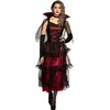 Image de Boland - Kostuum Midnight vamp (44/46) - Volwassenen - Vampier - Halloween verkleedkleding - Vampier