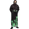 Image de Boland - Kostuum Glowing reaper (54/56) - Volwassenen - Grim reaper - Halloween en Horror