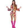 Image de Boland - Kostuum Groovy girl (M) - Volwassenen - Hippie - 80's - Disco- 60's & 70's - Hippie & Flower Power
