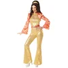 Image de Boland - Kostuum Funky queen (XL) - Volwassenen - Danser/danseres - 70's - Retro - Groovy - Dancing Queen - Carnaval - Themafeest