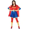 Image de Boland - Kostuum Superheldin Star (S) - Volwassenen - Superheld - Superwoman