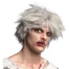 Image de Boland - Pruik Zombie - Laagjes - Halflang - Mannen - Zombie - Ondode - Themafeest - Cosplay - Halloween - Horror - Monster - Verkleden