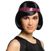 Image de Boland - Pruik Charleston Zwart - Steil - Kort - Vrouwen - Charleston - 20's - Roaring Twenties- Glitter and Glamour