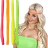 Image de Boland - Set 4 elastieke haarbandjes - Haarband - Volwassenen - 80's & 90's - Disco - 80's & 90's - Disco