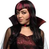 Image de Boland - Pruik Vampire streaks Rood - Golvend - Lang - Vrouwen - Vampier - Halloween en Horror