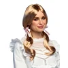 Image de Boland - Pruik Schoolgirl Blond - Vlechtjes - Lang - Vrouwen - Schoolmeisje -