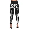 Image de Boland - Legging Bones (M) - Volwassenen - Vrouwen - Skelet - Halloween en Horror