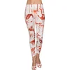 Image de Boland - Legging Bloody (M) - Volwassenen - Vrouwen - Monster - Halloween en Horror