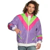 Image de Boland - Trainingsjasje Retro dude paars (L) - Volwassenen - - 80's & 90's - Disco