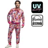 Image de Boland - Trainingspak Dancing dude UV (XL) - Volwassenen - Danser/danseres - Disco - 80's - 90's - Old School - Retro - Foute Party - Carnaval - Themafeest