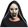 Image de Boland - Latex masker Screaming nun - Volwassenen - Non - Halloween en Horror-