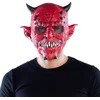 Image de Boland - Latex masker Creepy devil - Volwassenen - Duivel - Halloween en Horror