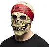 Image de Boland - Latex masker Piraat Crinson - Volwassenen - Piraat - Schedel - Halloween - Carnaval - Themafeest