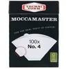 Image de Moccamaster Filterpapier Nr.4 - KBG Select en KBGT - 100 stuks