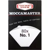 Image de Moccamaster Filterpapier Nr.1 - Cup-One - 80 stuks