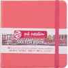 Image de Schetsboek 12x12 cm 140g coral red