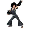 Image de Verkleedpak disco glitter meisje Boogie Jumpsuit 140 - Carnavalskleding