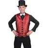 Image de Show Gilet rood toppers - Maatkeuze: Maat 48/50