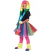 Image de Sunny Regenboog Rok Meisje | One Size | Carnaval kostuum | Verkleedkleding
