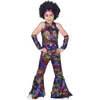 Image de Disco Jumpsuit Rainbow Glitter Kind - Maat 140