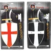 Image de Accessoireset ridder 3-delig zwart (zwaard, bijl, schild)
