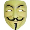 Image de V for Vendetta Feestmasker - gezichtmasker - met elastiek - voor volwassenen - carnaval - halloween